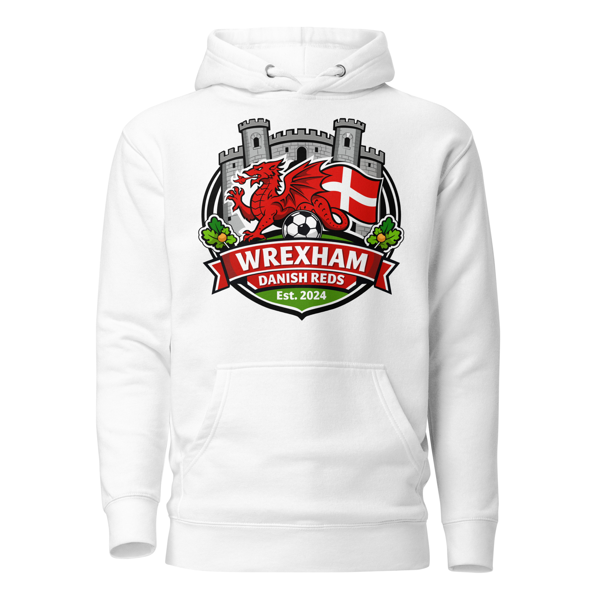 Danish Reds Unisex Hoodie - Billede 2